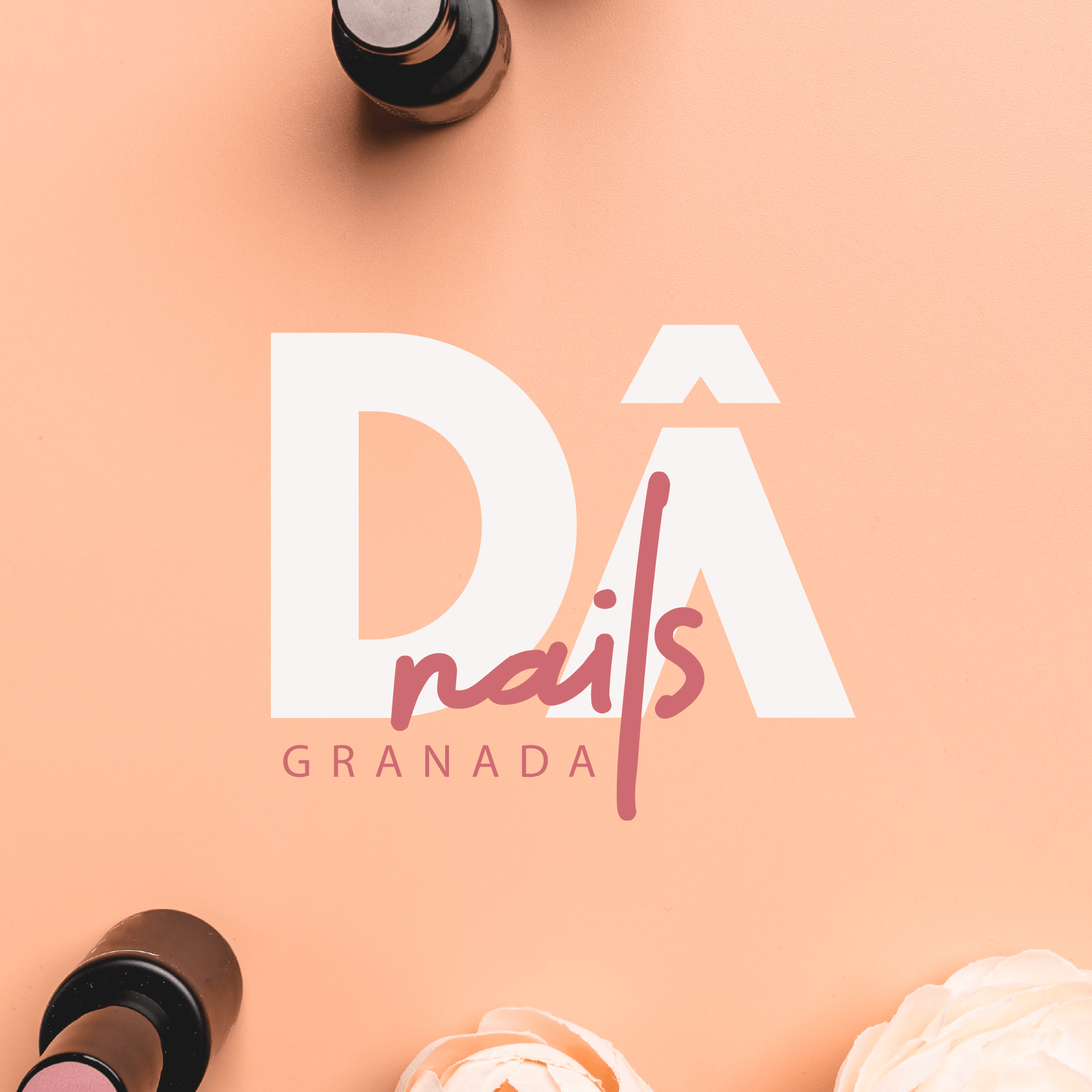 Diseño corporativo e imagen de marca para Dani Nails en Granada
