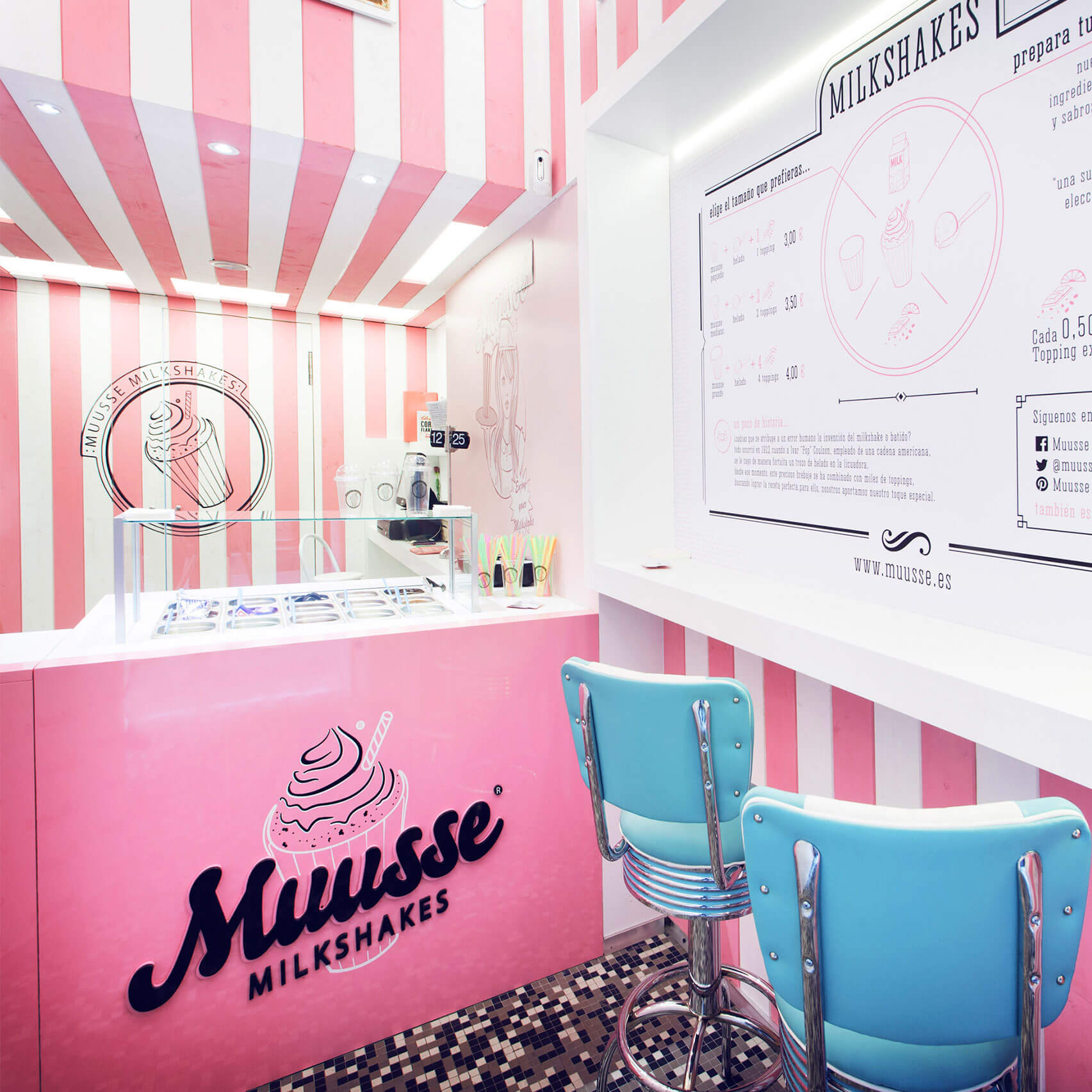 Trabajos de diseño creativo y campañas para Muusse